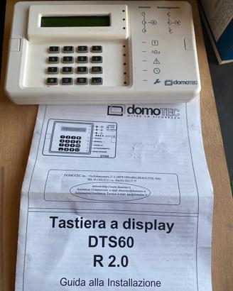 Tastiera domotec dts 60