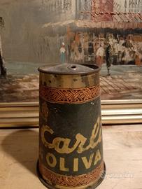 copri damigiana vintage olio carli