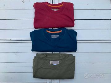 TSHIRT UOMO DECATHLON LOTTO DA 3pz COTONE