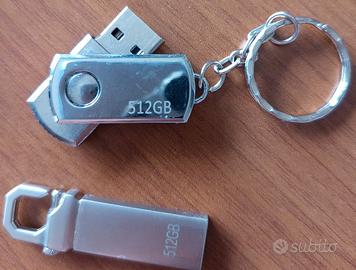 N. 2 Schede di memoria Pen Drive 512 GB