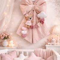 Fiocchi nascita fatti a mano