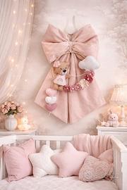 Fiocchi nascita fatti a mano