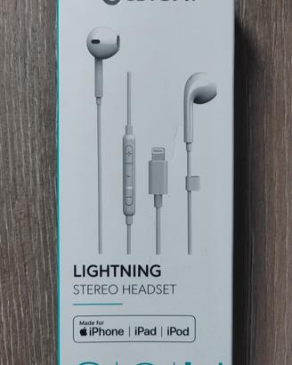 Auricolari eStuff Earpods Lightning per iPhone