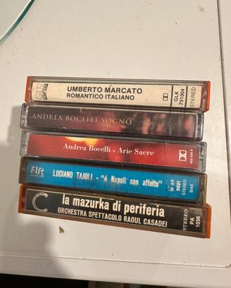 Videocassette e musicassette