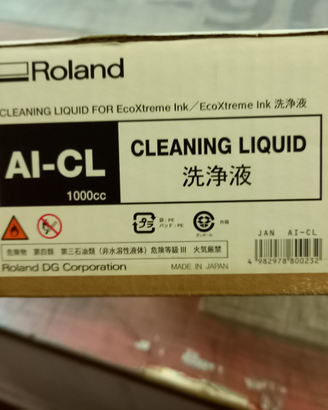 Liquido pulizia plotter Roland solvente