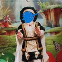 vestito di carnevale  principe bambini di 2 anni