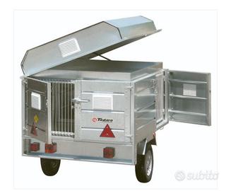 carrello per trasporto cani 