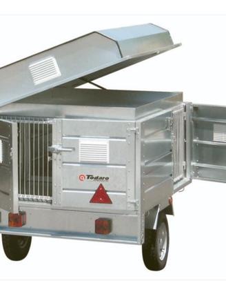 carrello per trasporto cani 