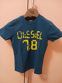 T.shirt celeste anni 6 marca Diesel