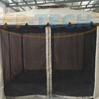 4 zanzariere laterali di ricambio gazebo 3x3 o 3x4