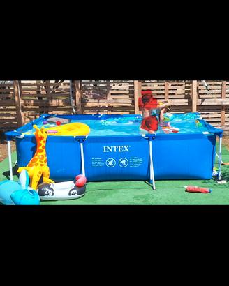 piscina 4x2 piu pompa filtro flowclear