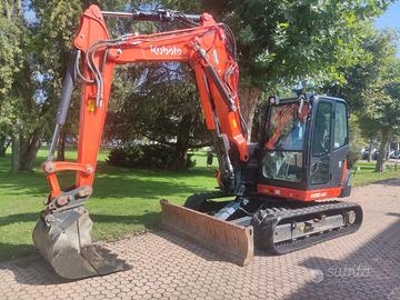 Midiescavatore cingolato usato KUBOTA KX080-4A2