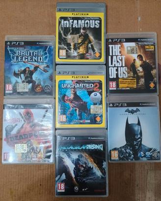 Mini Collezione Giochi PS3