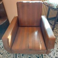 Tre poltrone vintage