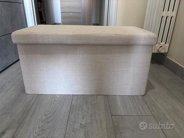 Pouf contenitire rettangolare