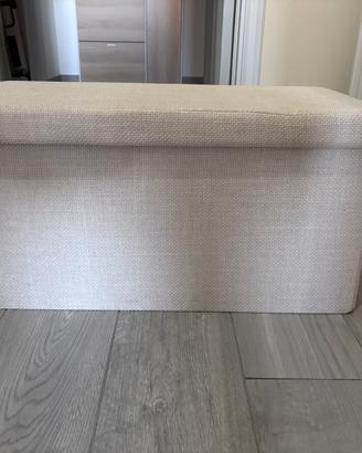 Pouf contenitire rettangolare