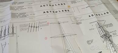 Astrolabe progetto navale originale 