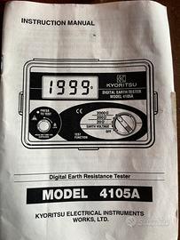 Tester misuratore terra