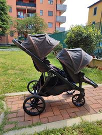 Passeggino gemellare fratellare