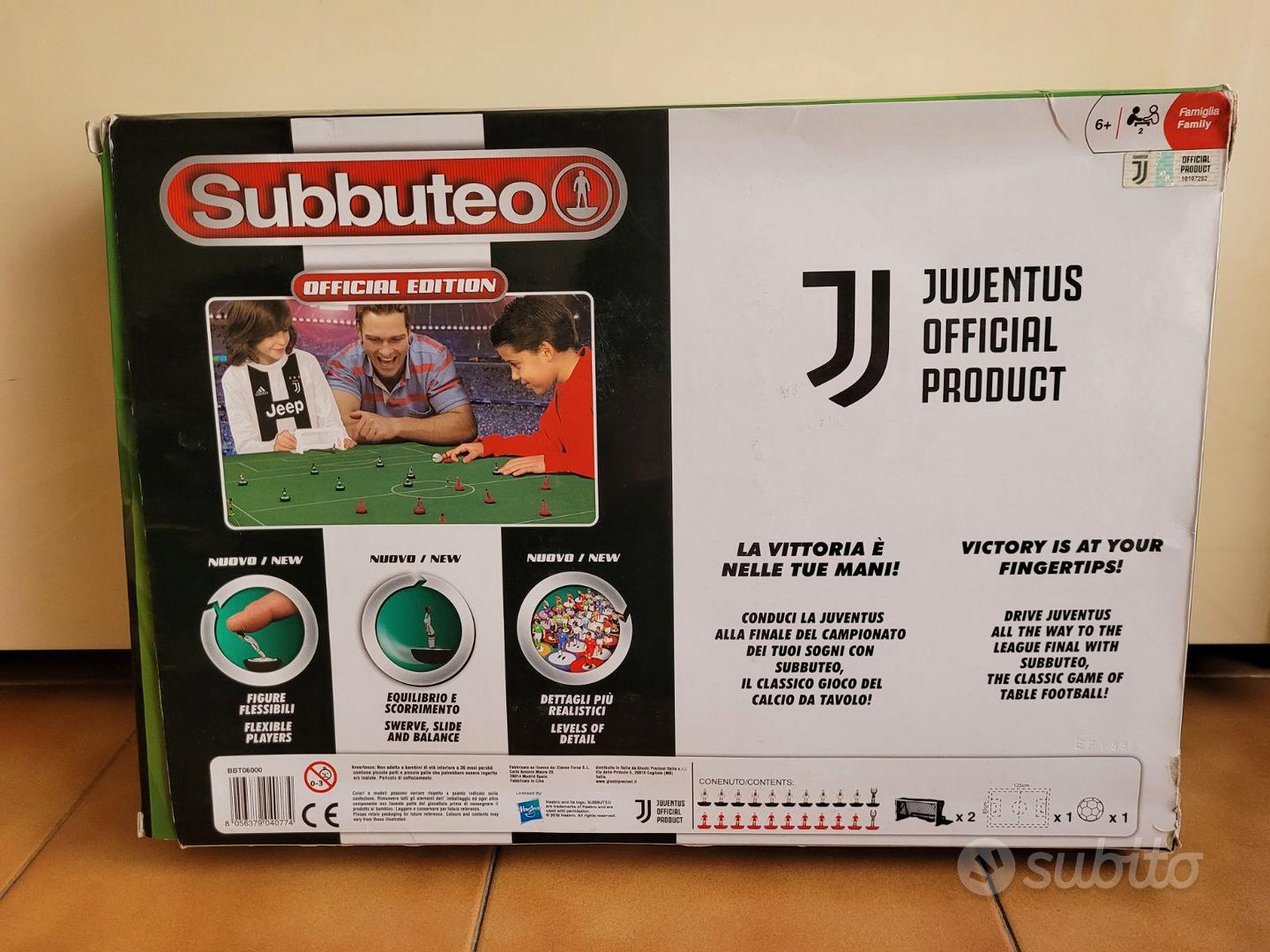 Acquista Subbuteo - Playset Juventus Con 2 Squadre Originale