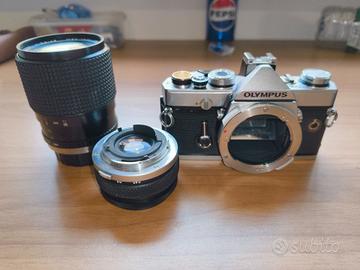 Polar MC 28-70mm + Olympus OM1 + zuiko 50mm