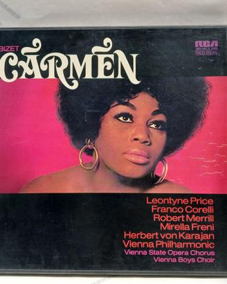 BOX 3 VINILI CARMEN BIZET RCA Von Karajan original