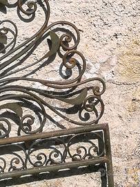 Testata letto ferro battuto