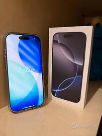 IPHONE 16 PRO 128 GB CON SCATOLO E FATTURA
