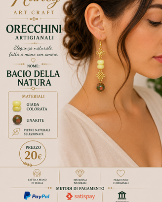Orecchini BACIO DELLA NATURA
