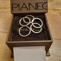 Anello 5 fedine Pianegonda serie Love Bond argento