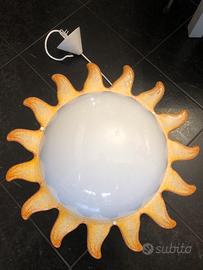 Lampadario Sole Cameretta Bambini