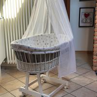 Culla Alvi Birthe + set biancheria