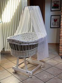 Culla Alvi Birthe + set biancheria