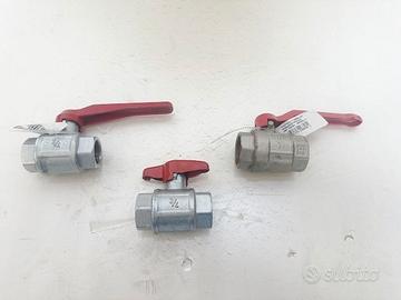 VALVOLE SFERA FF, MISURA 3/4" e 1", STOCK PZ.3