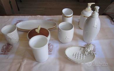 Vari set da bagno portasaponi NUOVI