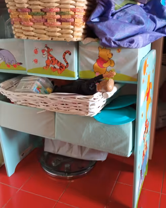 Porta giochi legno, vari box e beauty case Frozen