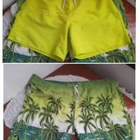 2 costumi da uomo taglia XL – Giallo Fluorescente