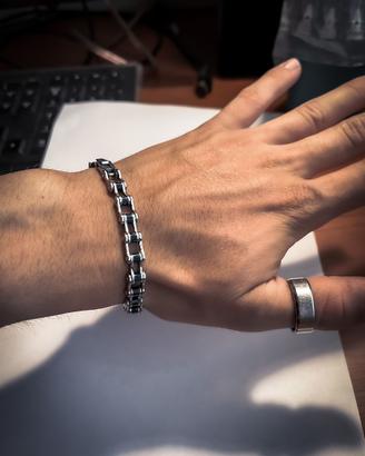 Bracciale catena moto anche da uomo