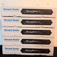 Lotto 5 Macchine sottovuoto alimenti nuove