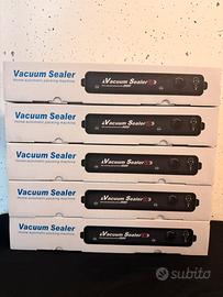 Lotto 5 Macchine sottovuoto alimenti nuove