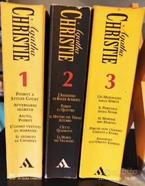 Agatha Christie – 3 volumi Mondadori 1995-96
