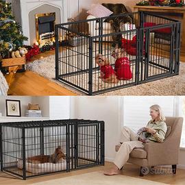 Recinto Cani Pieghevole 3in1 – Cuccia, Bo