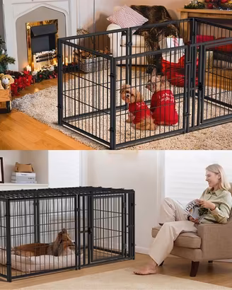 Recinto Cani Pieghevole 3in1 – Cuccia, Bo