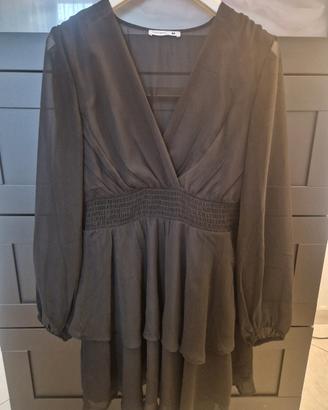 vestito nero, casual elegante.
