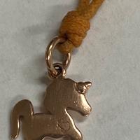Charm DoDo unicorno oro rosa