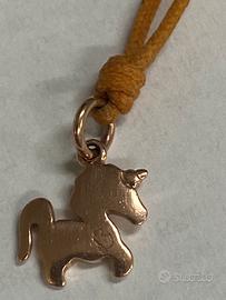 Charm DoDo unicorno oro rosa