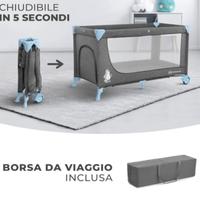 Lettino valigia kinderkraft