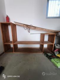 mobile porta TV in legno spesso