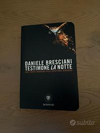 Libro “Testimone la notte”