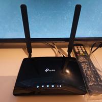 LTE TP‑Link MR6400 + Antenne 10dBi 